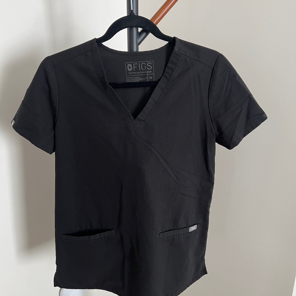 Figs Women's Black Scrub Set x 2 (Casma x 2, Yola, Kade) XS